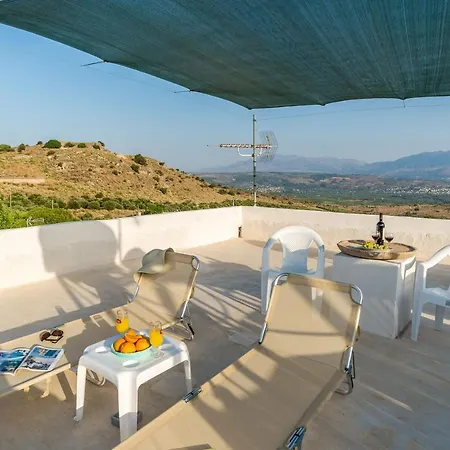 Bella-maria At Aptera With Mountain And Sea View !! La Canea